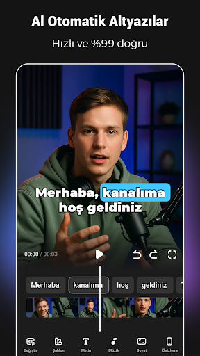 AI Auto Captions - Captune ekran görüntüsü