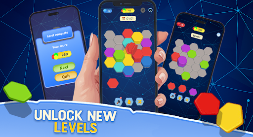 Hexa Sort Mania - Win Cash ekran görüntüsü