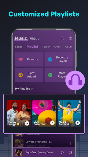 Müzik Çalar, MP3 Çalar, Video ekran görüntüsü