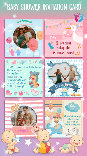 Baby Shower Davetiye ekran görüntüsü