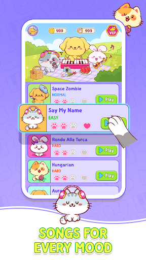 Pet Piano: Music Tiles Game ekran görüntüsü