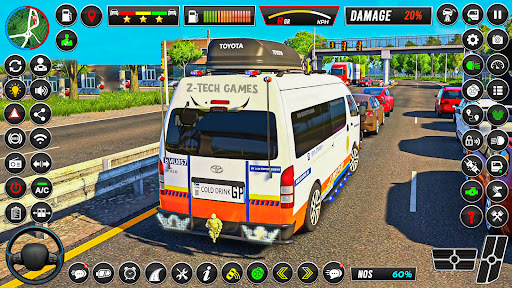Bus Simulator 3D Euro Bus Game ekran görüntüsü