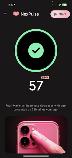 MyPulse - Heart Rate Monitor ekran görüntüsü