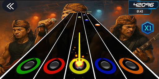Guitar Indonesia Hero ekran görüntüsü
