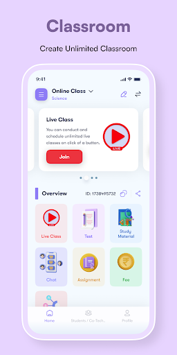 Educate - Online Classroom App ekran görüntüsü