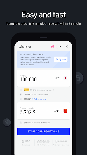 xCurrency - convert & transfer ekran görüntüsü