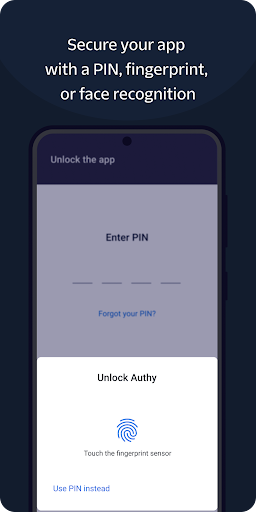 Twilio Authy Authenticator ekran görüntüsü