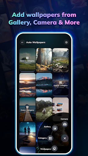 Auto Wallpaper Changer 4K & HD ekran görüntüsü
