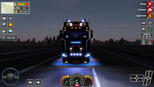 Euro Truck Driver Simulator 3d ekran görüntüsü