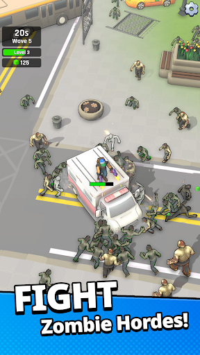 Z Survivor: Backpack Shooter ekran görüntüsü