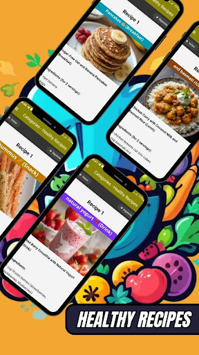 Healthy Recipes ekran görüntüsü