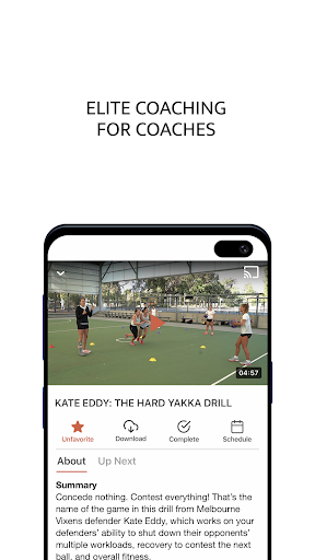 The Netball Coach ekran görüntüsü
