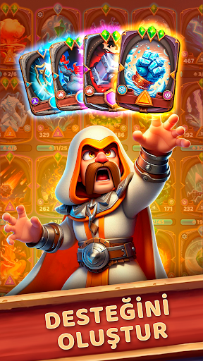 Throne Holder: Taktik Kart RPG ekran görüntüsü