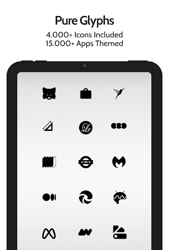 Pure Essence Black Icon Pack ekran görüntüsü