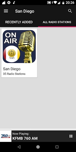 San Diego Radio Stations - USA ekran görüntüsü