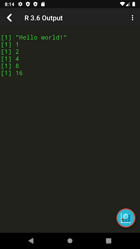 R Programming Compiler ekran görüntüsü