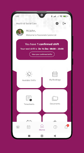 Passionate Carers ekran görüntüsü