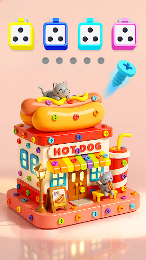 Screw Sort 3D: Cıvata Oyunu ekran görüntüsü