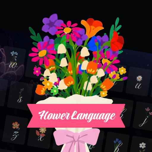 DIY Flower Keyboard Language