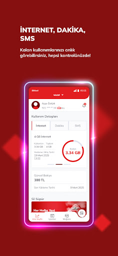 BİMcell Online İşlemler ekran görüntüsü