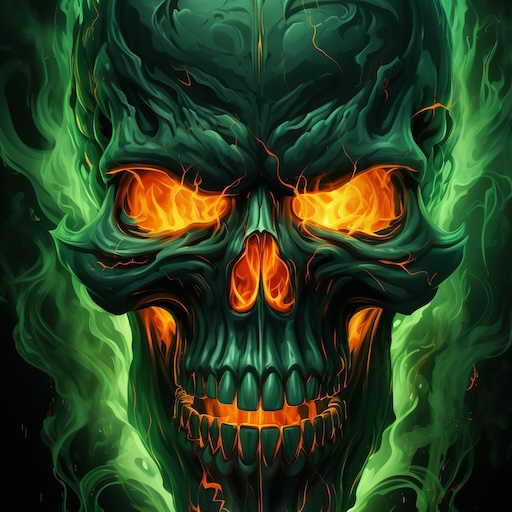 Cool Skull Wallpaper Live 4K