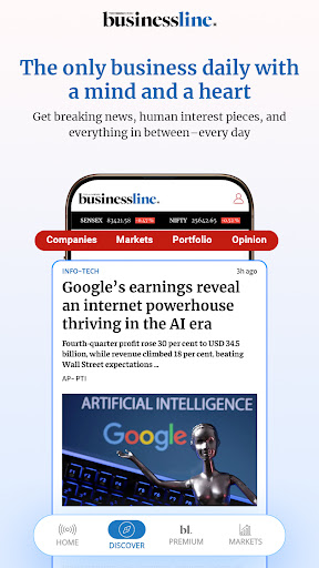 The Hindu Businessline News ekran görüntüsü