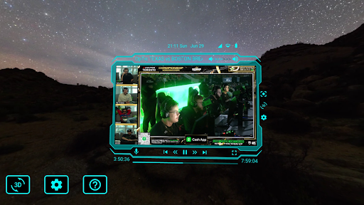 3D VR Player ekran görüntüsü