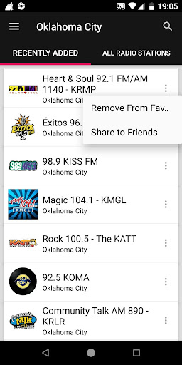 Oklahoma City Radio Stations ekran görüntüsü