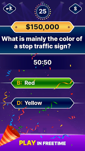 Millionaire Quiz: Trivia Games ekran görüntüsü