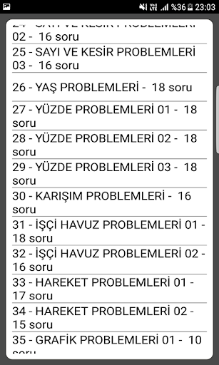 TYT AYT Matematik Soru Bankası ekran görüntüsü