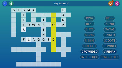 Fill-in Crosswords Unlimited ekran görüntüsü