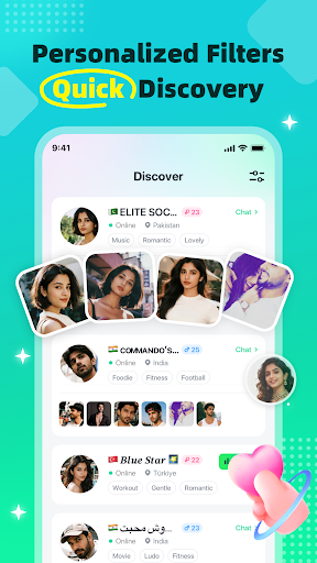 InParty - Group Voice Chat ekran görüntüsü