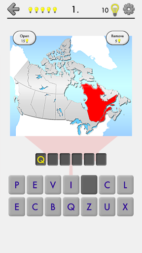 Canada Provinces & Territories ekran görüntüsü