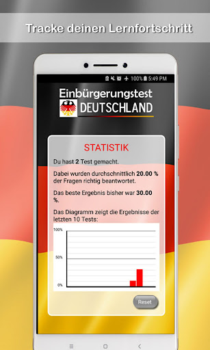 Einbürgerungstest 2024 ekran görüntüsü