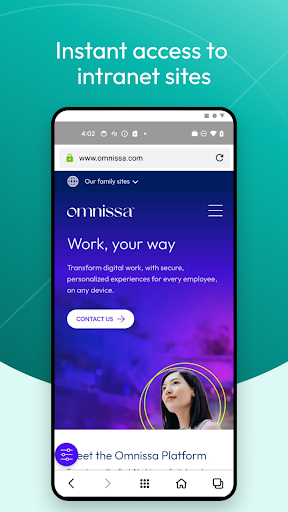 Web - Workspace ONE ekran görüntüsü