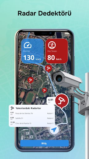 Harita - Radar, Hız Göstergesi ekran görüntüsü
