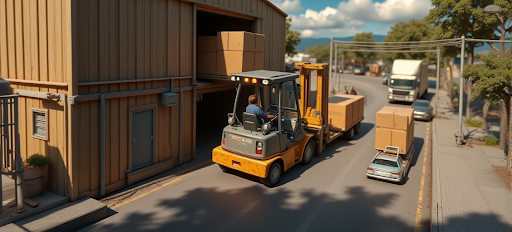 Forklift Operator Game ekran görüntüsü