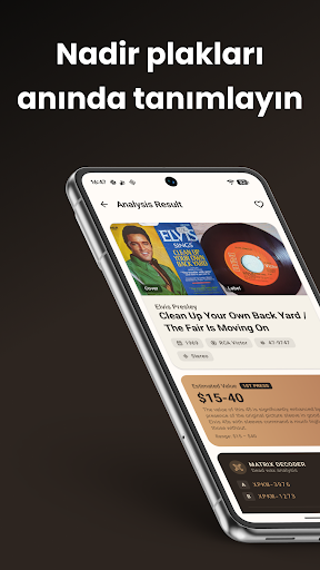 Vinyl Value: Plak Tarayıcı ekran görüntüsü