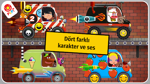 Pepi Ride: komik araba yarışı ekran görüntüsü