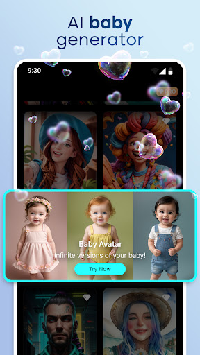 Al Gelecek Bebek Yüzü - GenArt ekran görüntüsü