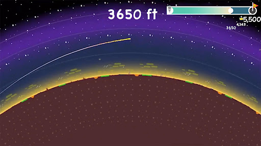 Golf Orbit: Tek atış Golf Game ekran görüntüsü