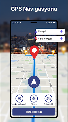 GPS Navigasyon & Rota Bulucu ekran görüntüsü