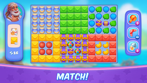 Tropicmania: Match-3 adventure ekran görüntüsü