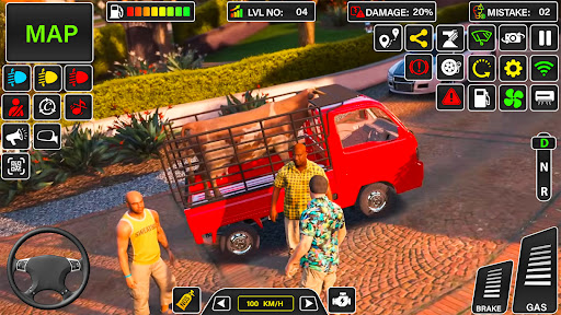 Farm Animal Mini Truck Game ekran görüntüsü