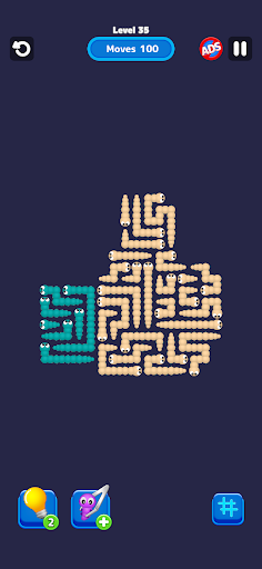 Worm Escape : Tap Out Puzzle ekran görüntüsü
