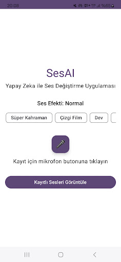 SesAI ekran görüntüsü