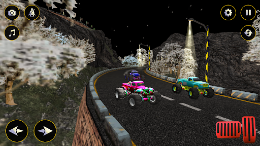 Mud Truck Drag Racing Games ekran görüntüsü
