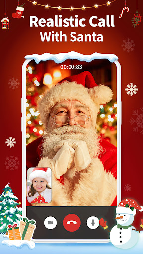 Santa Sahte Görüntülü Arama ekran görüntüsü