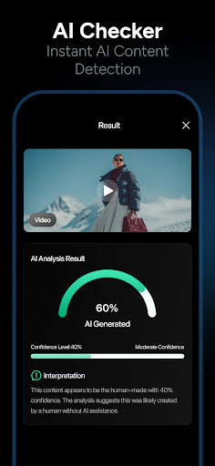 AI Detector & AI Checker ekran görüntüsü