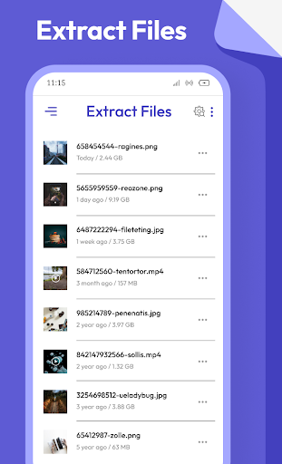 Zip File Archive ekran görüntüsü